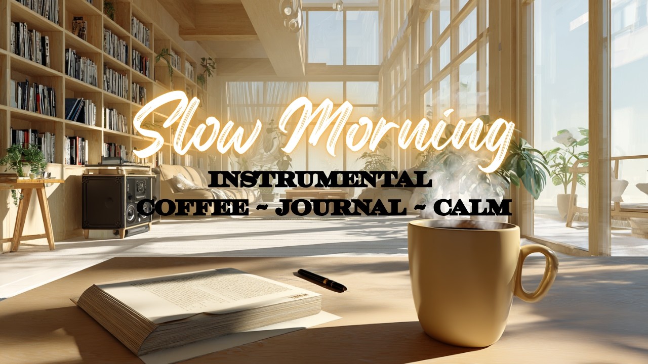 Slow Morning Coffee Music | Calm & Peaceful Start to Your Day (No Lyrics) | The Hearts Hello