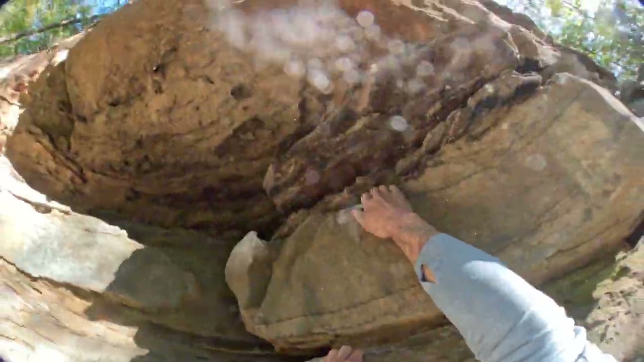 The Shacksquatch 5.7, Harry 5.9, The Hendersons 5.9 - Ash Branch, Red River Gorge, Kentucky