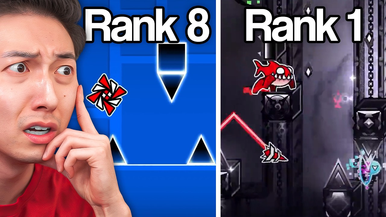 New Player REACTS to TOP 10 DEMONS in Geometry Dash!