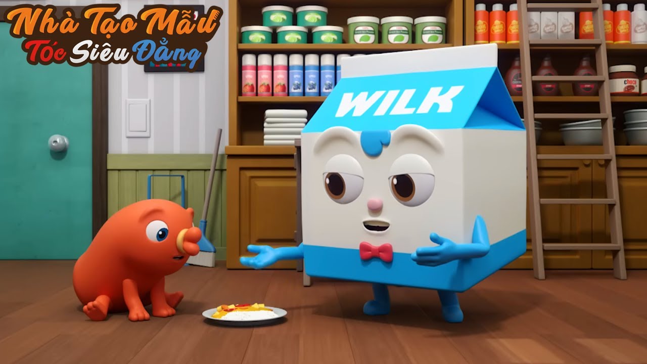 Một Ngày Nổi Loạn Của Xúc Xích - Nhà Tạo Mẫu Tóc Siêu Đẳng - Hoạt Hình Tiếng Việt BreadBarbershop