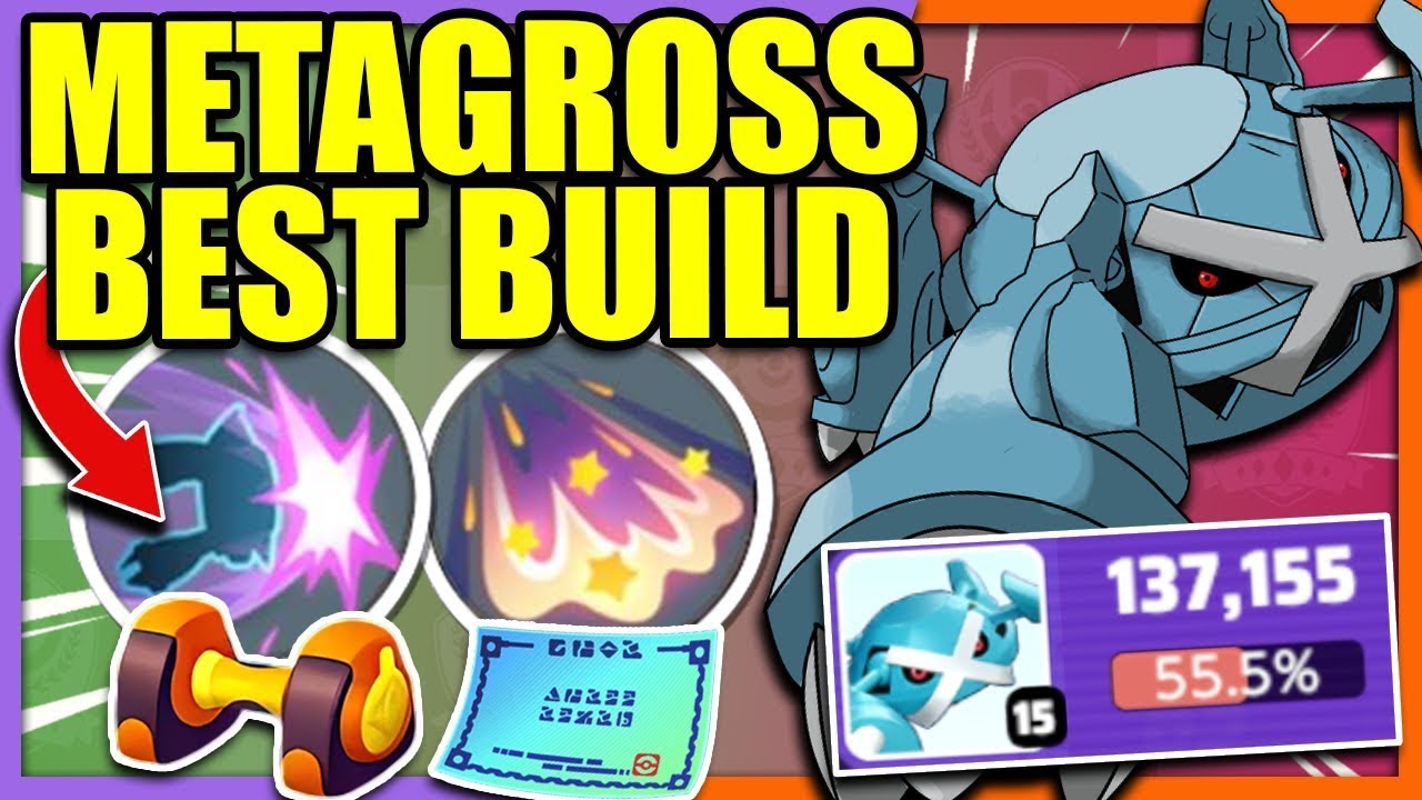 Metagross is coming in meta😎| Metagross gameplay video|#pokemon #pokemonunite #metagross #viralvideo