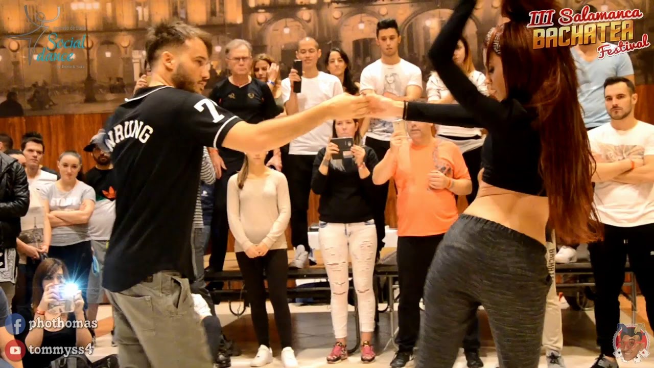Dario y Sara [Bachata Nueva] @ Salamanca Bachatea 2016