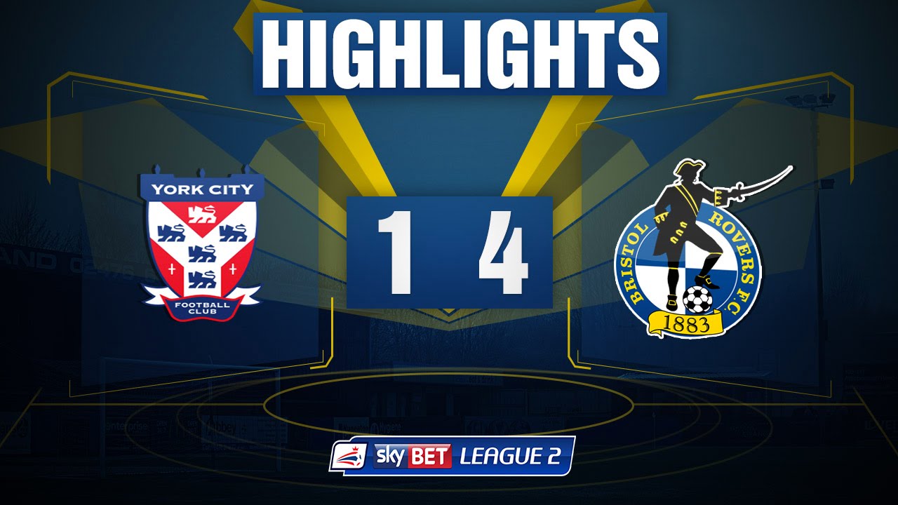 HIGHLIGHTS: York City 1-4 Bristol Rovers