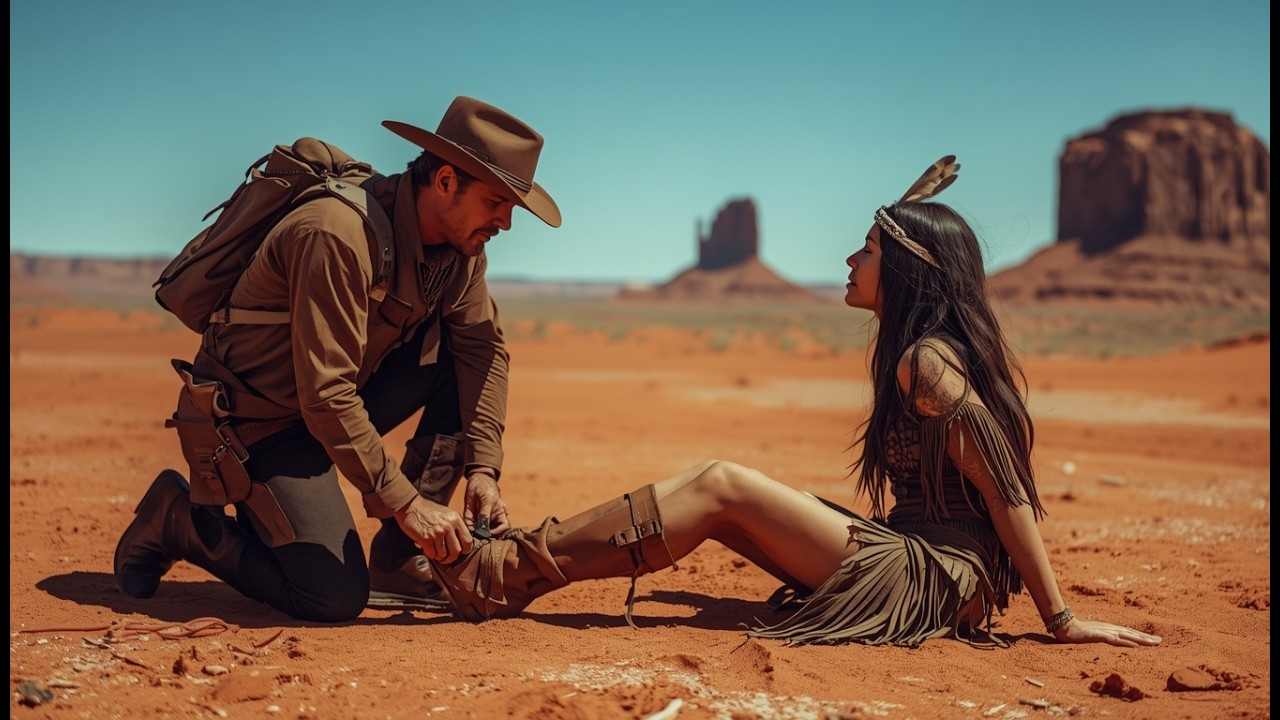 Her tribe abandoned the paralyzed young Apache woman — Until a cowboy appeared and saved her