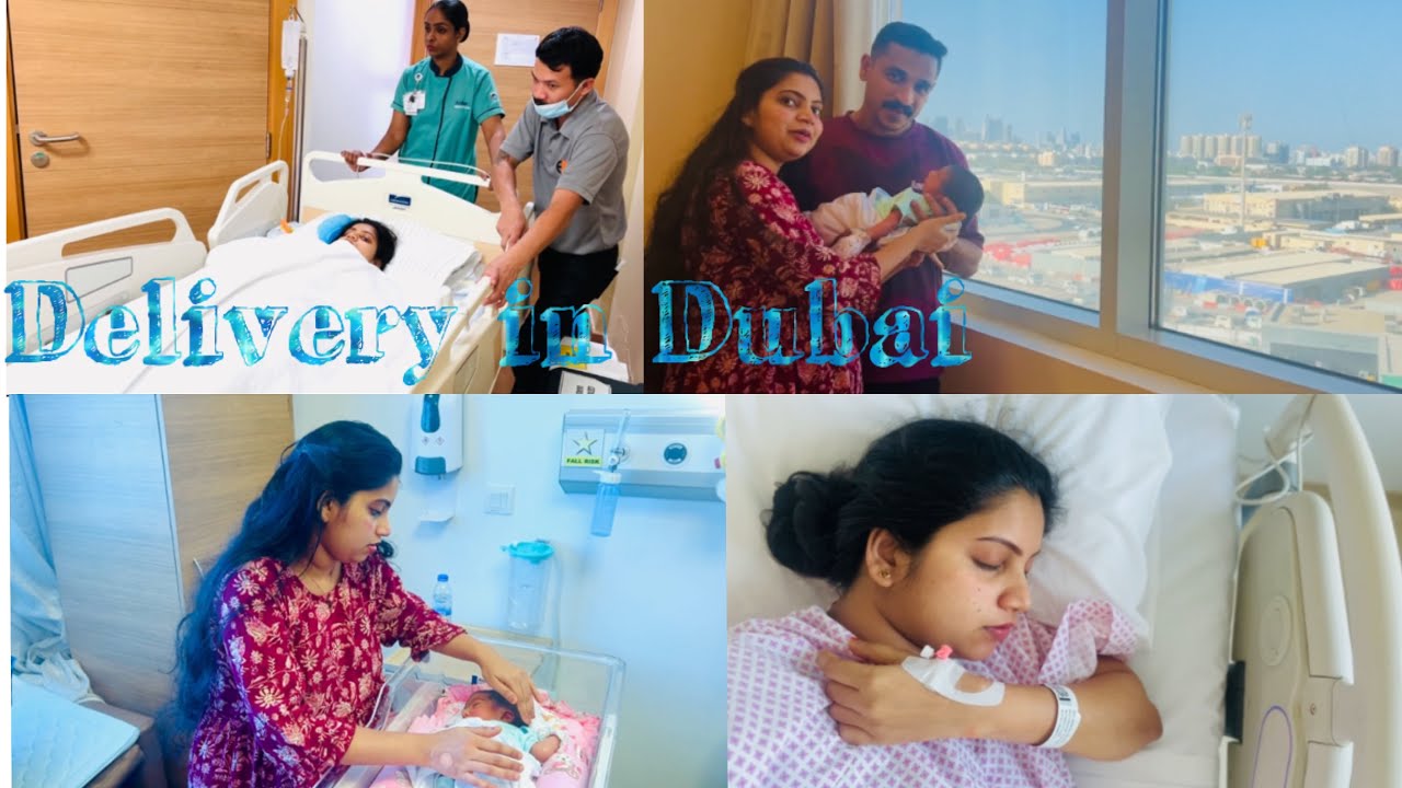 My delivery vlog at aster hospital Dubai/hospital vlog