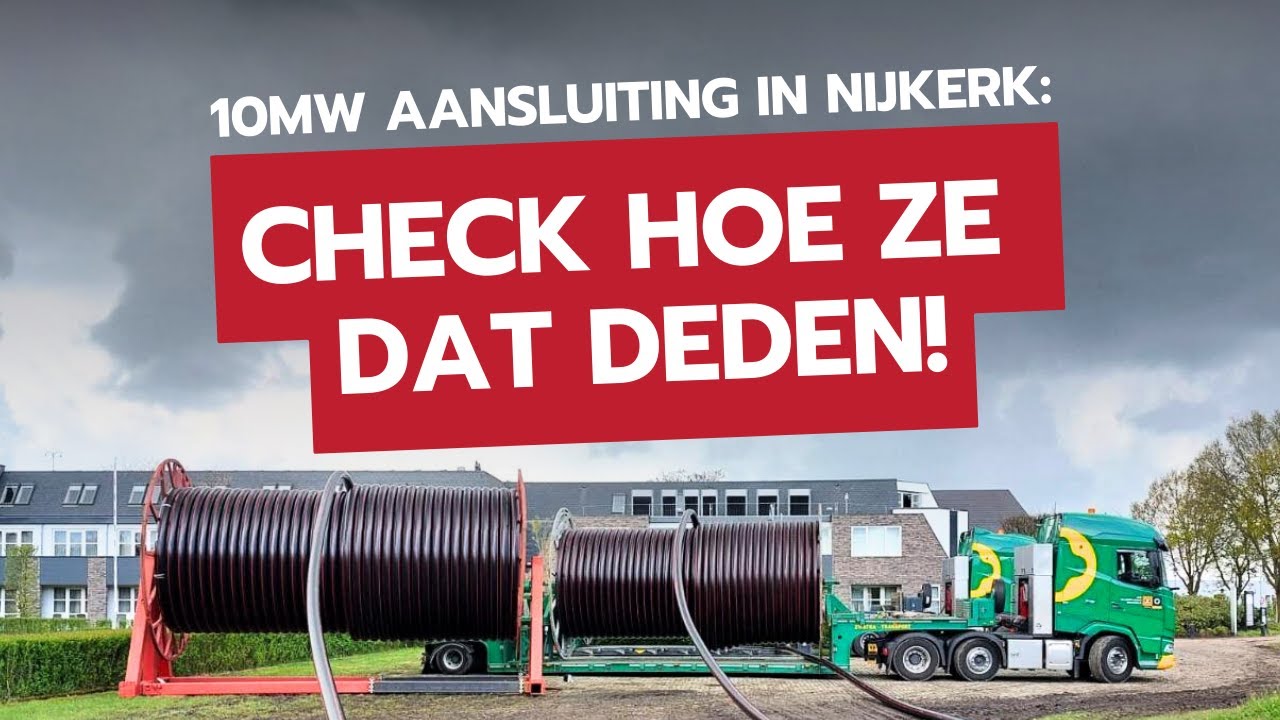 Krachtige impuls voor Nijkerk: Stroomnet Arkervaart wordt versterkt!