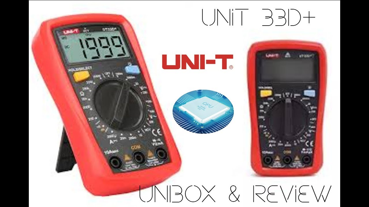 UNI-T ut33d+ review and tests