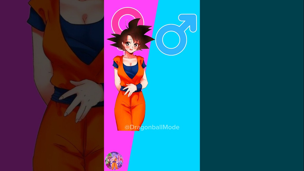Dragon ball Character in Gender Swap Bender 