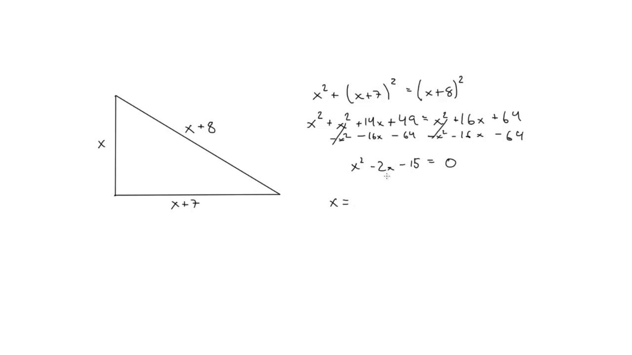 Matematik 2b. Pythagoras sats