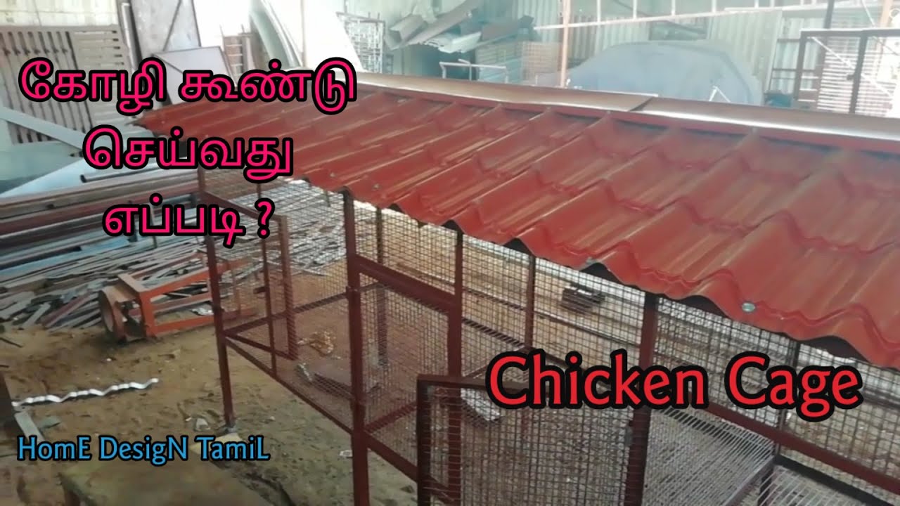 Chicken Cage setup | strong /safe | HomE DesigN TamiL