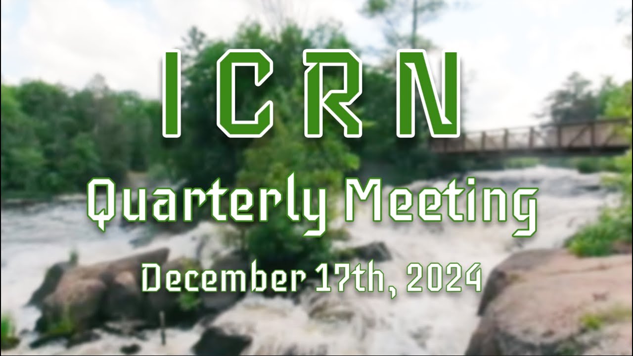 ICRN Quarterly Meeting - December 17, 2024