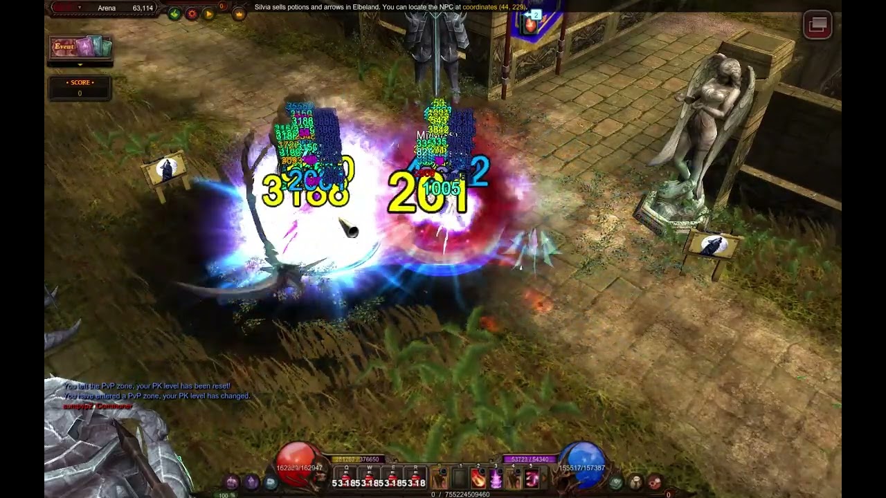 SUM Cursed vs Mage MG PVP Combo Season 18 Part 2