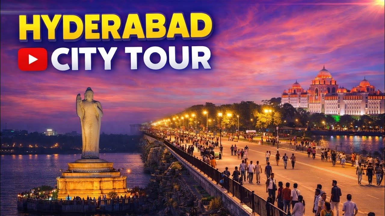 Hyderabad Tank Bund Tour | Hussain Sagar Lake View | A Day at Tank Bund Ｈｙｄｅｒａｂａｄ，❤️ＩＮ ✌️