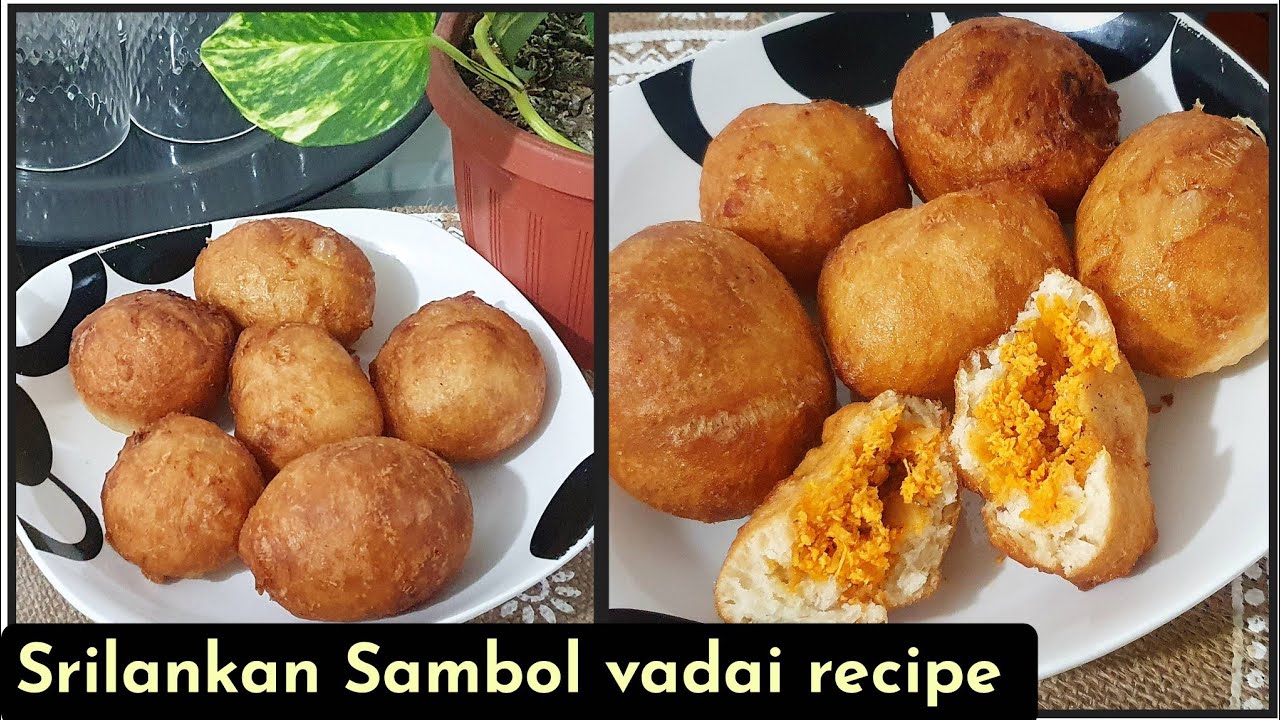 Easy iftar recipe/Sambol vadai recipe/Srilankan vadai recipe in tamil 
