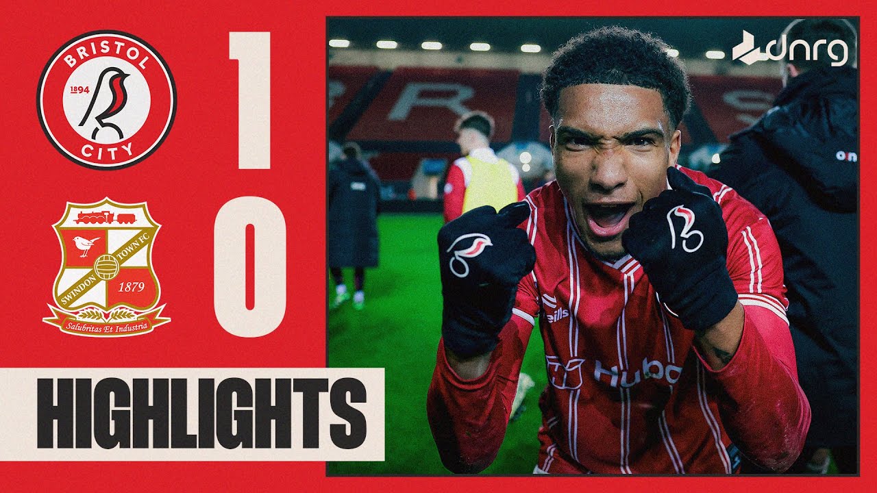 Young Robins into FA Youth Cup semi-finals! 🏆 Bristol City U18s 1-0 Swindon Town U18s | Highlights
