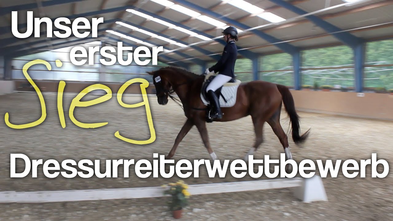 Unser erster Sieg - Dressurreiterwettbewerb // Sarah Sahne