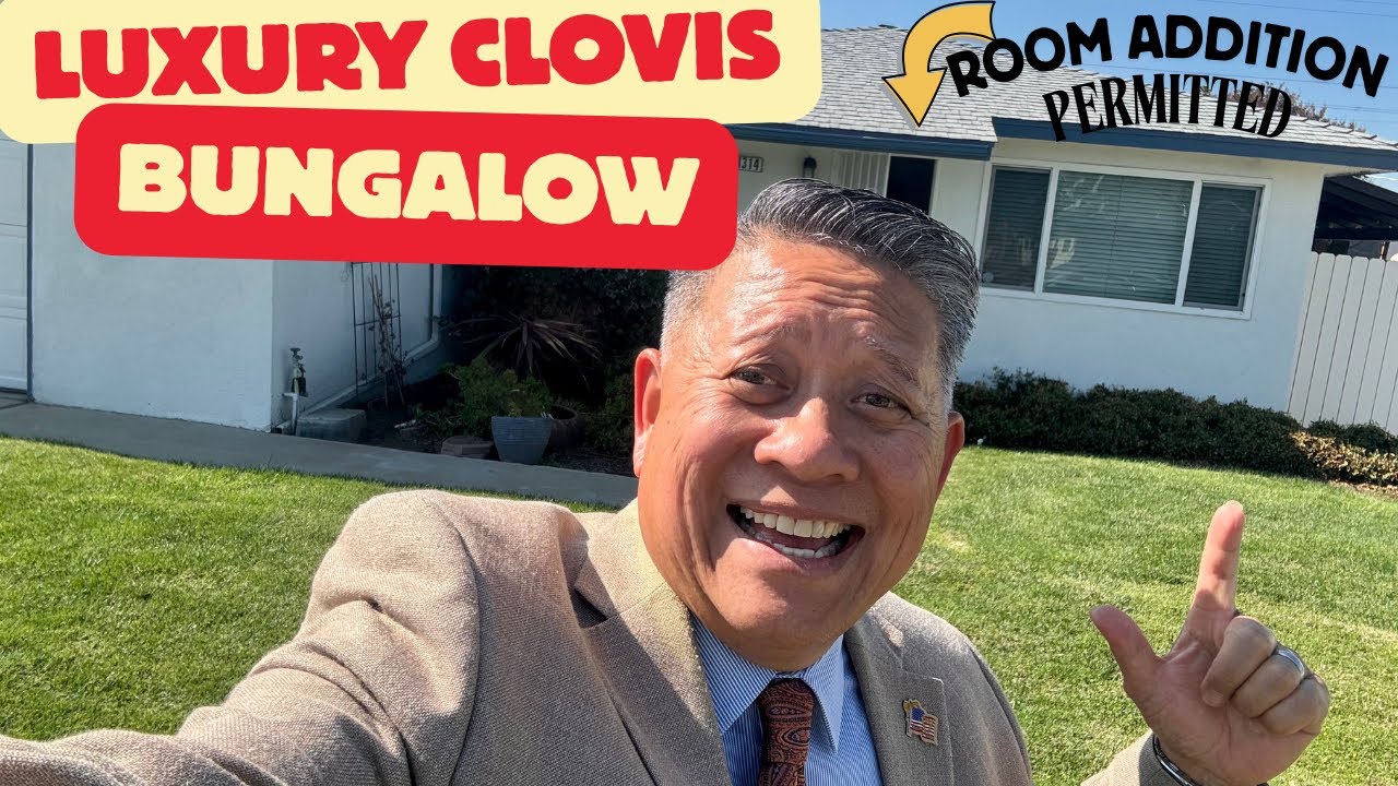 Luxury Clovis Bungalow | Permitted Addition | Fresno State University