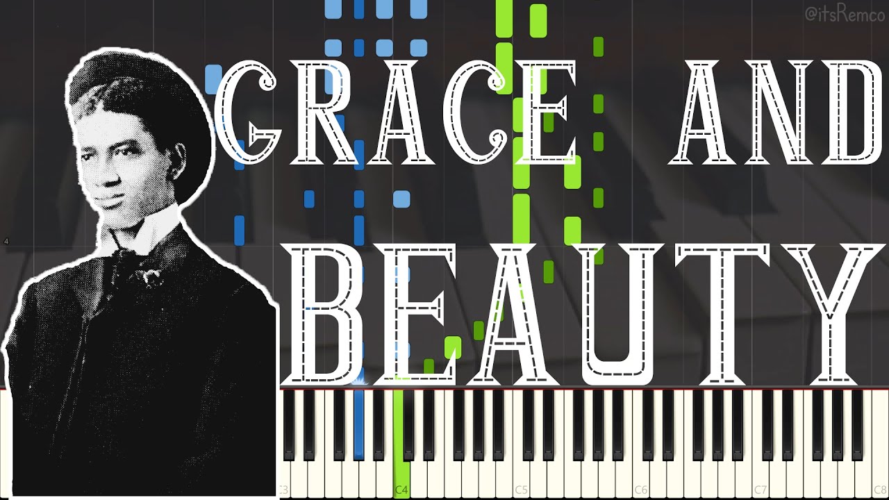 James Scott - Grace And Beauty 1909 (Ragtime Piano Synthesia)