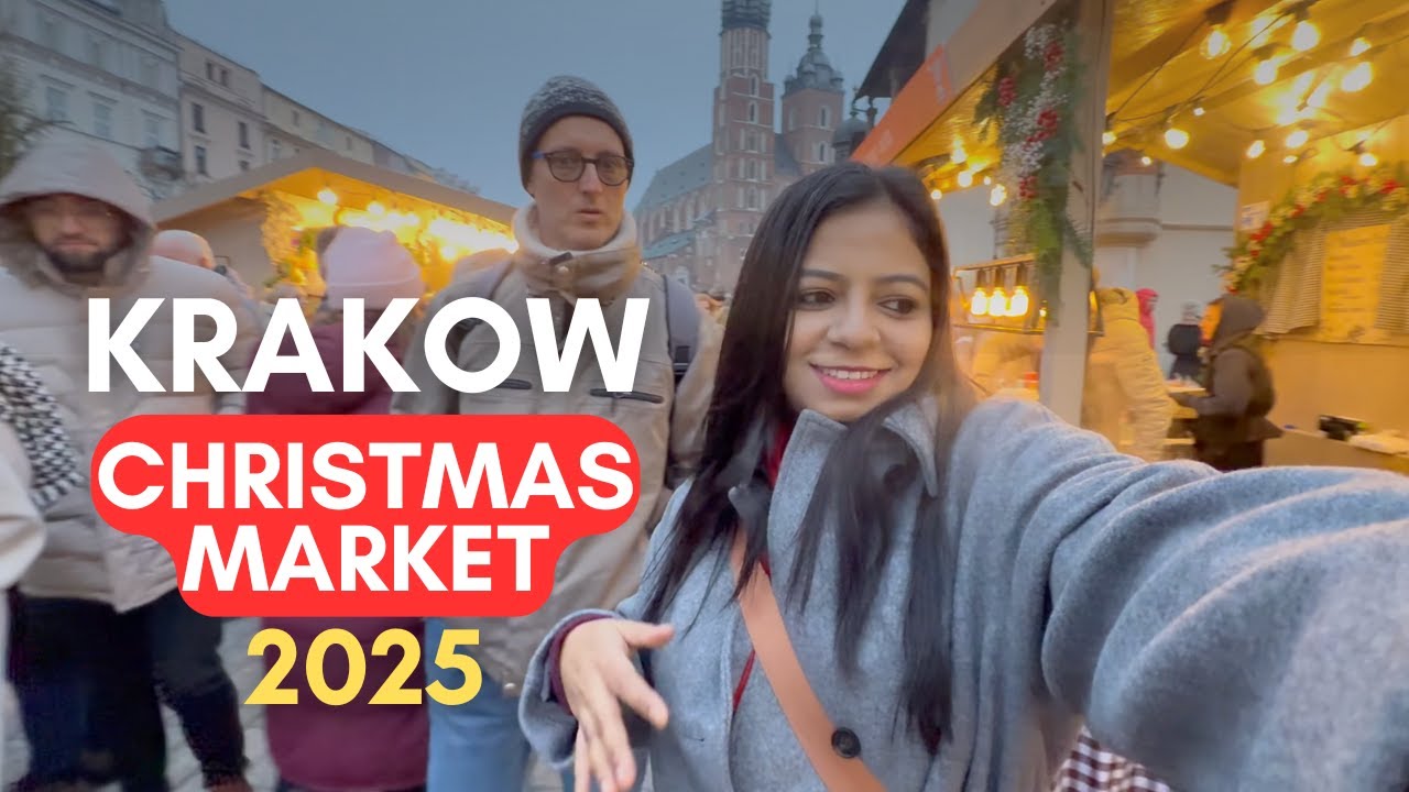 Рождественская ярмарка в Кракове 2025 | РОЖДЕСТВЕНСКАЯ ярмарка, ПОЛЬША