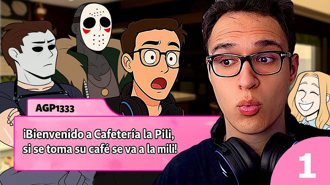 ¡BIENVENIDOS A CAFETERÍA LA PILI! ☕ ¿QUIERES LIGAR O SOBREVIVIR? 💘 | Horror Romance 1