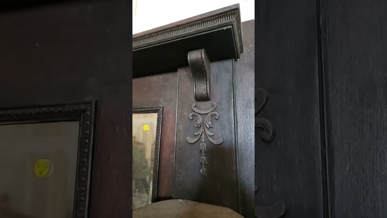 old coal fireplace and mantel!