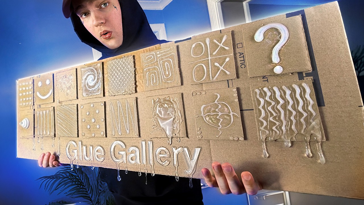 my boyfriend's glue gallery hits different *asmr* 💦
