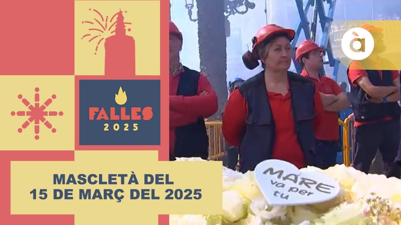 💥Mascletà del 15 de març del 2025 a càrrec de la Pirotècnia Aitana– Falles de València 2025
