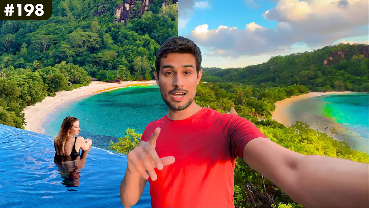 The Most Unbelievable Hotel View! 🇸🇨