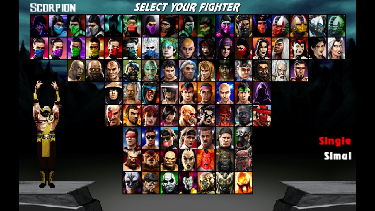 Mortal Kombat Kollection 2026 Update scorpion mk shinobi