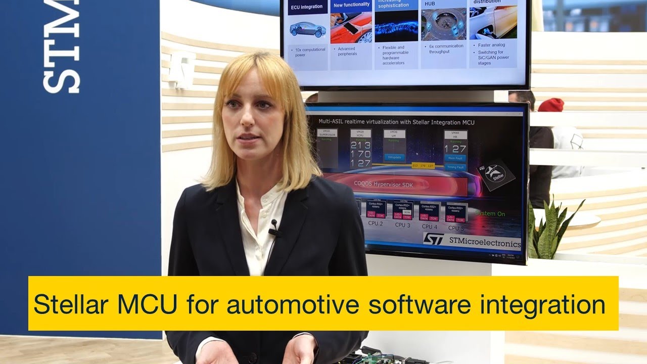 Stellar MCU for automotive software integration
