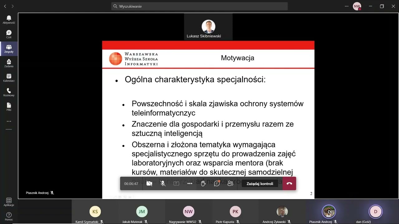 Inżynieria bezpieczeństwa system&oacute;w teleinformatycznych