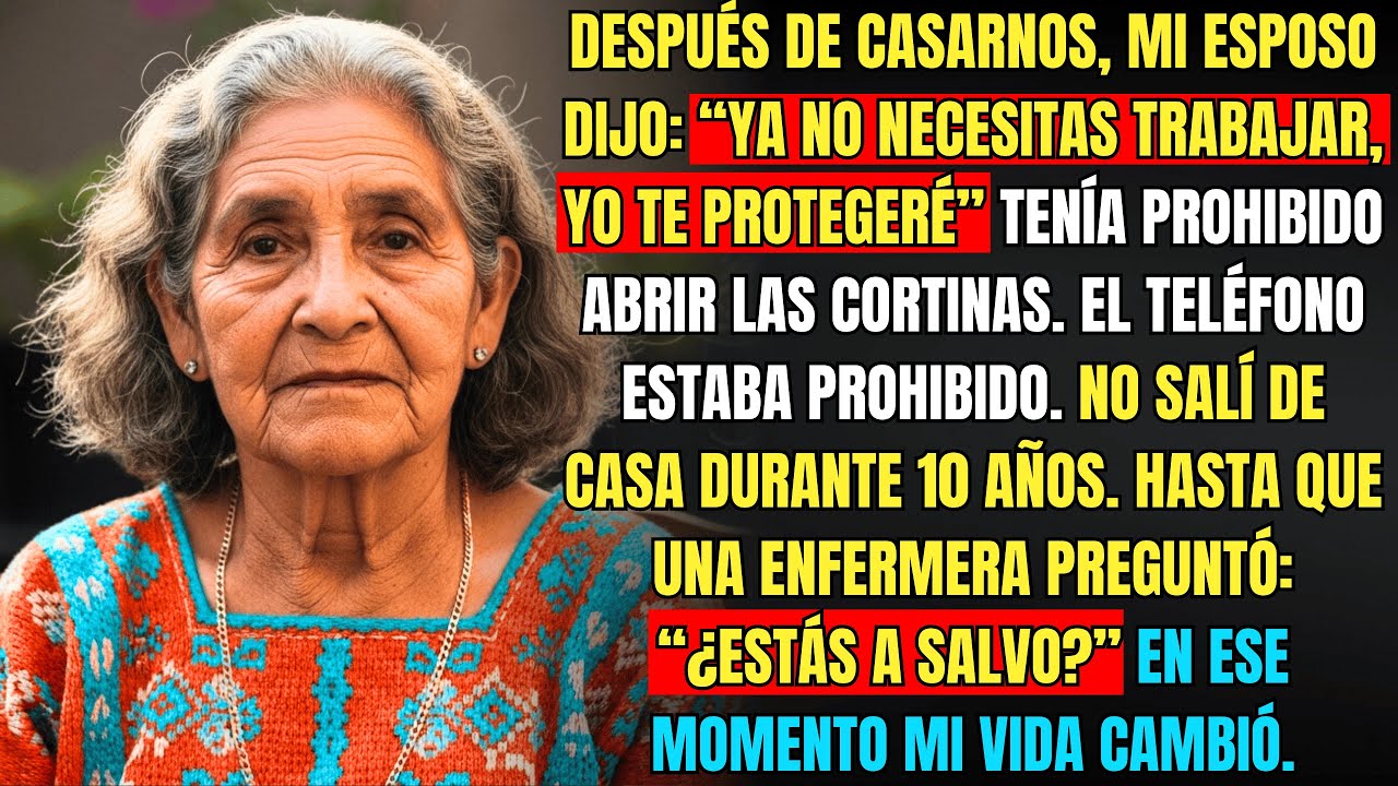 HISTORIA DE ESTA ABUELA 👵💔 10 años sin salir de casa hasta que alguien preguntó: ¿estás segura?