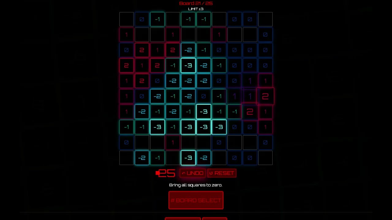 ZERO_FILL — Lights Out with more than just on/off states