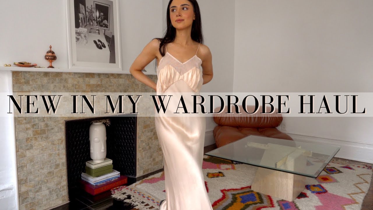NEW IN MY WARDROBE HAUL (VESTIARE COLLECTIVE, THE REALREAL, HAVRE STUDIO & THE ROW)