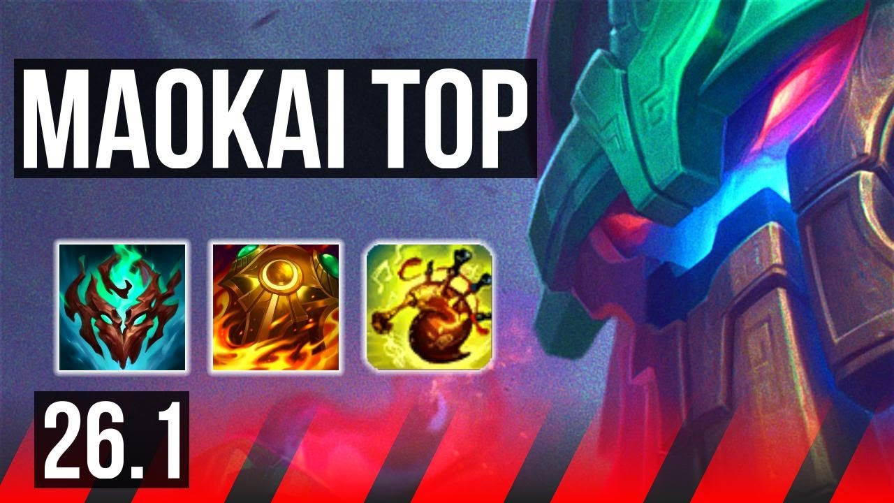 MAOKAI vs MORDEKAISER (TOP) | KR Master | 26.1