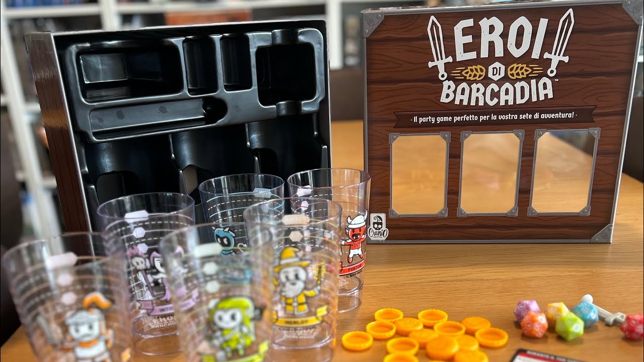 Eroi di Barcadia Unboxing Italiano