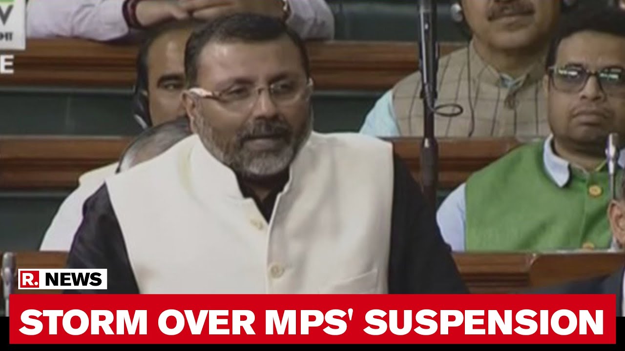 Ruckus In Lok Sabha Over Suspension Of Congress MPs, BJP Demands 5 Years Suspension