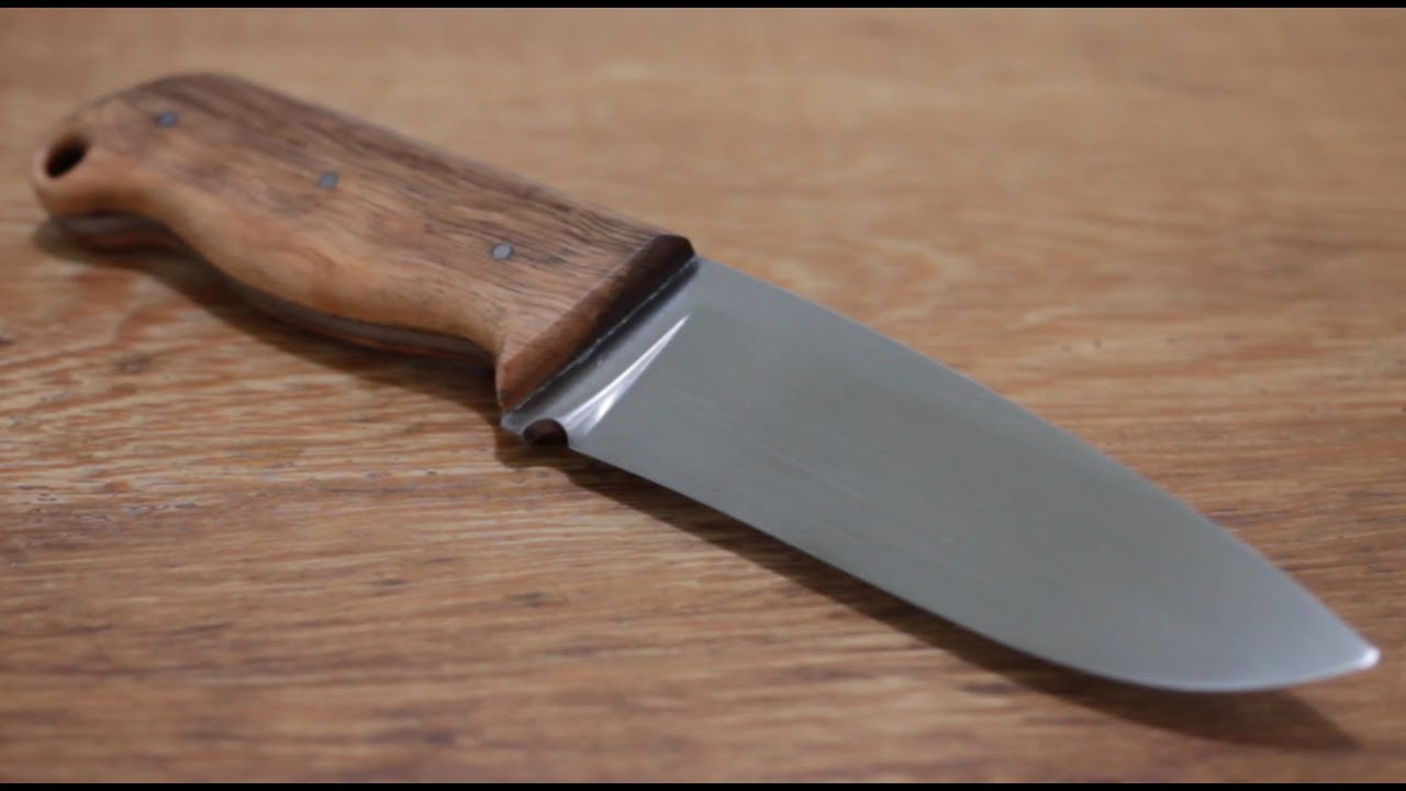 My First Knife - Handmade using common tools