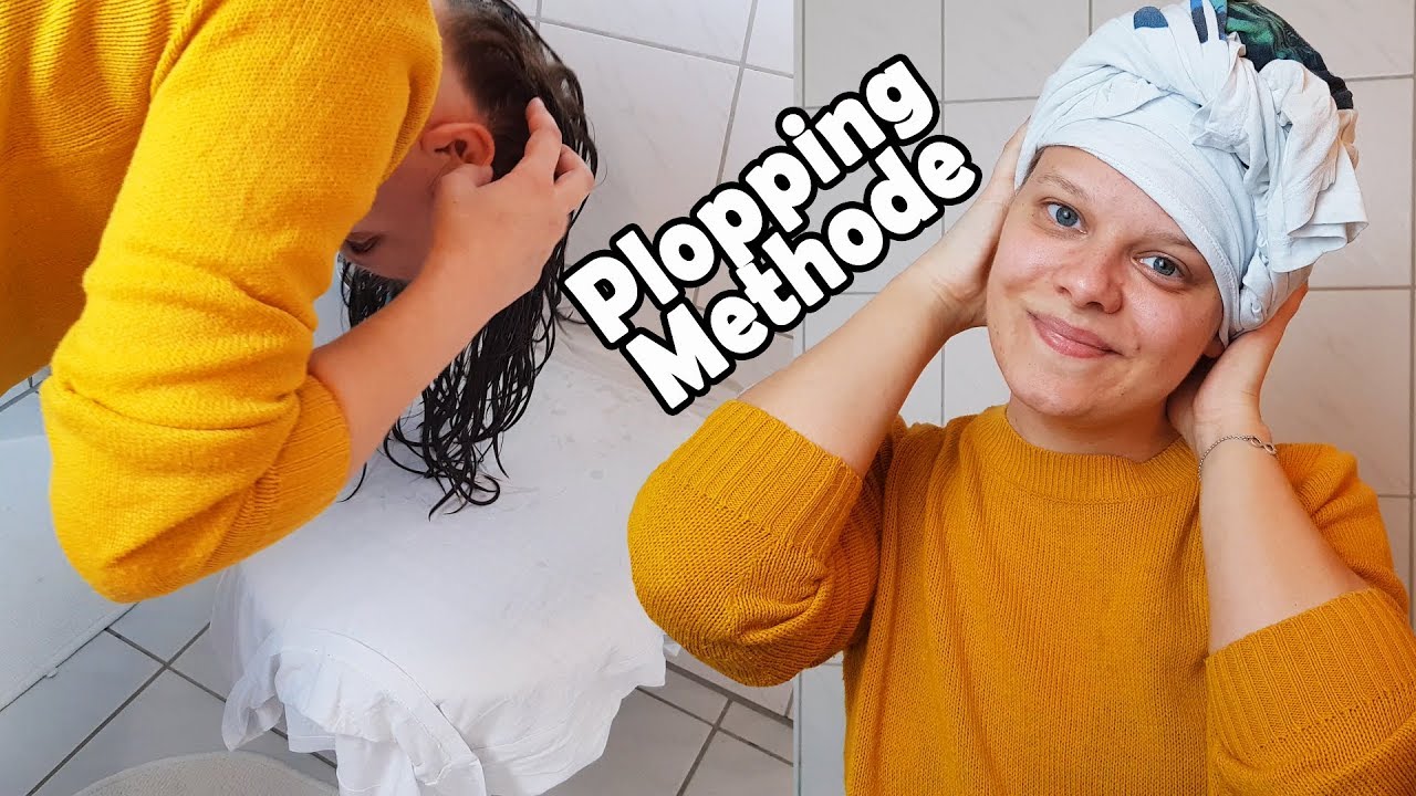 PLOPPING METHODE - Curly Girl Methode (deutsch) | Plunderstückchen
