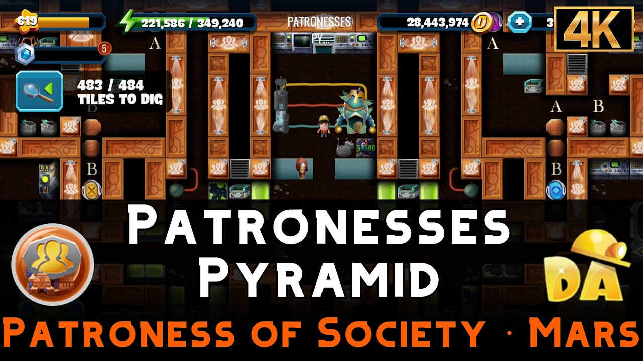Patronesses Pyramid | Patroness of Society #11 | Diggy's Adventure