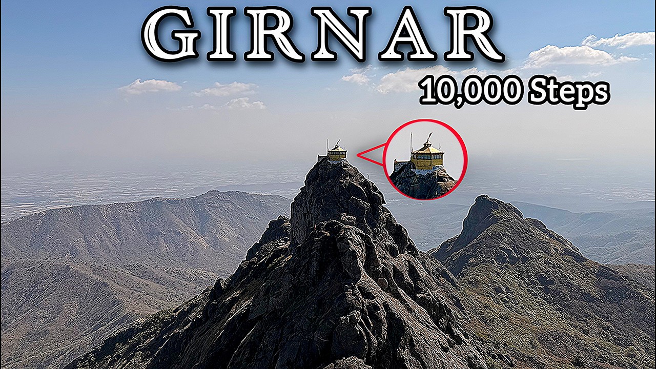 GIRNAR The Ultimate Mountain 🏔️|  Junagadh Gujarat  | full tour with all information