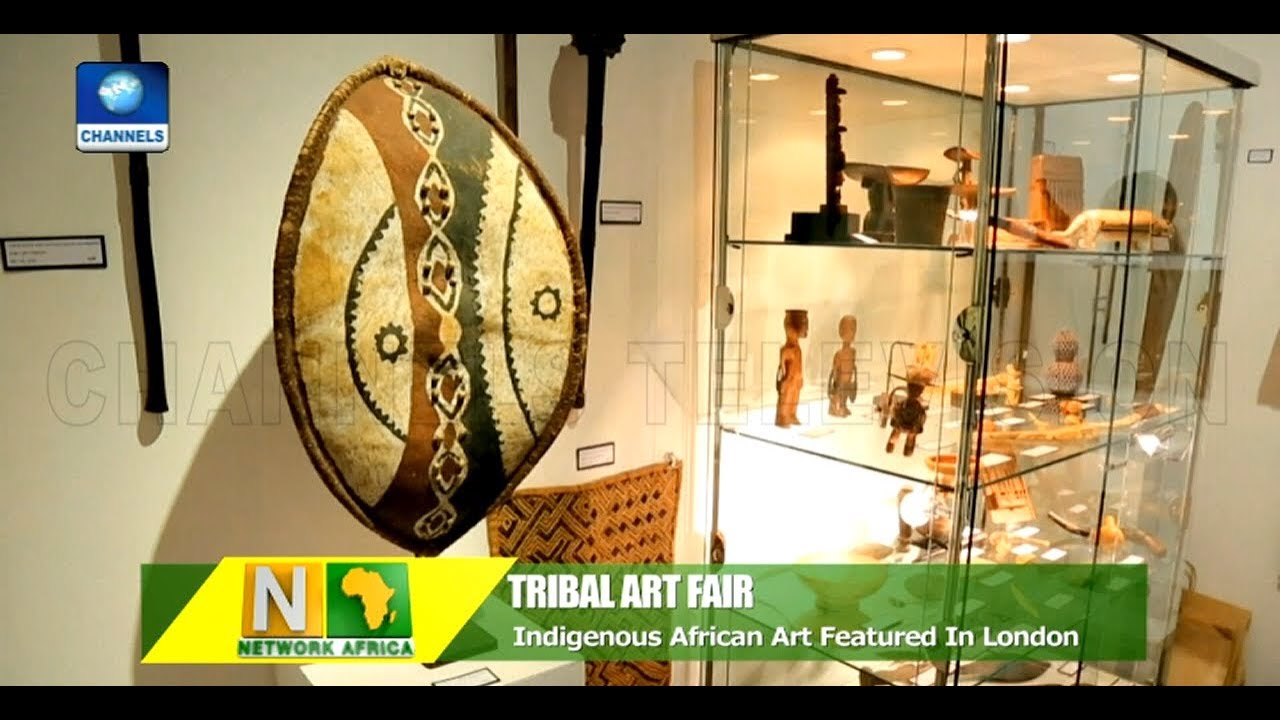 African Collector Showcase Artifacts In London Tribal Art Fair |Network Africa|