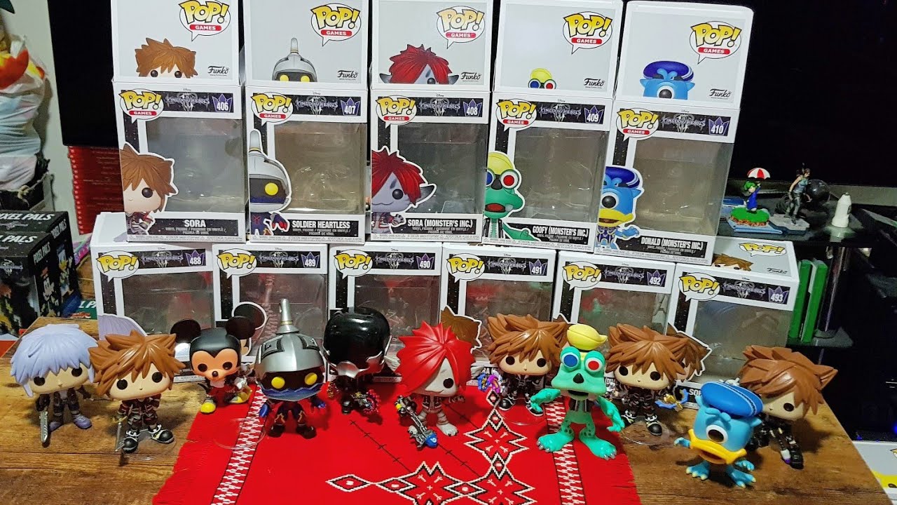 Unboxing: 11 Kingdom Hearts III Funko Pop Vinyl Figures - 11 Days till Christmas!