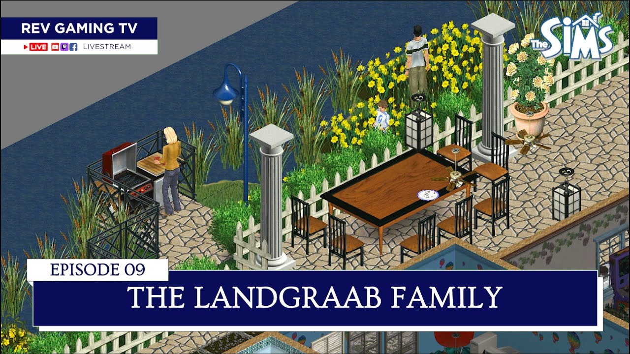 The Landgraab Family: Episode 9 | The Sims 1 Livestream Gaming