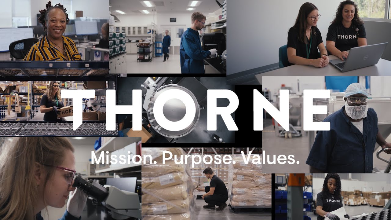 Thorne&rsquo;s Mission, Purpose, and Core Values | Leading the Future of Personalized Wellness
