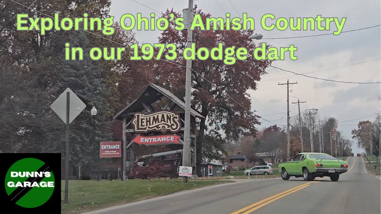 Exploring Ohio's Amish Country in our 1973 Dodge Dart