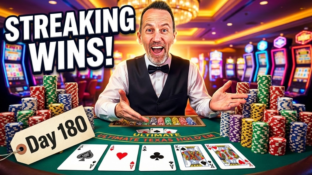 180 дней в Ultimate Texas Holdem — пусть начнётся победная серия!