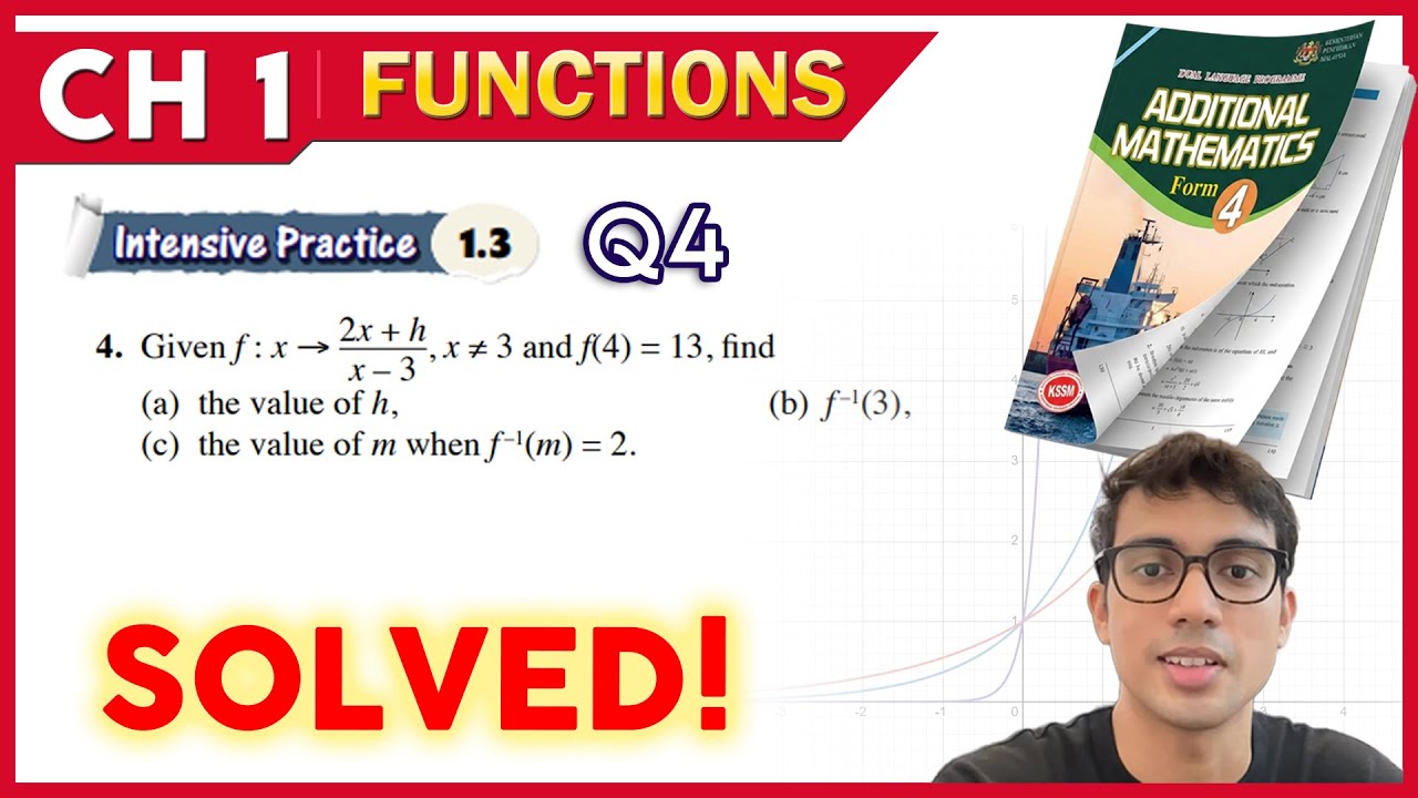 Intensive Practice 1.3 Q4  | Form 4 Add Maths Chapter 1