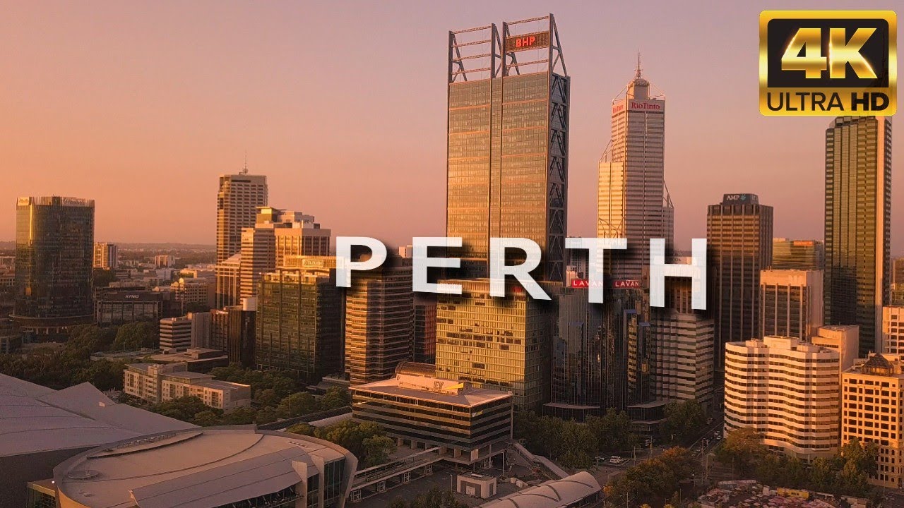 Perth aus 2023 in 4K Ultra HD - Time Lapse and Drone Video | Perth, Western Australia, Australia