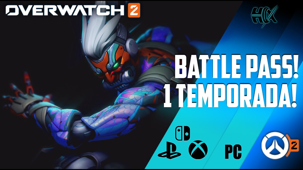 (ARQUIVO) TEMPORADA 1 | PASSE DE BATALHA COMPLETO - OVERWATCH 2